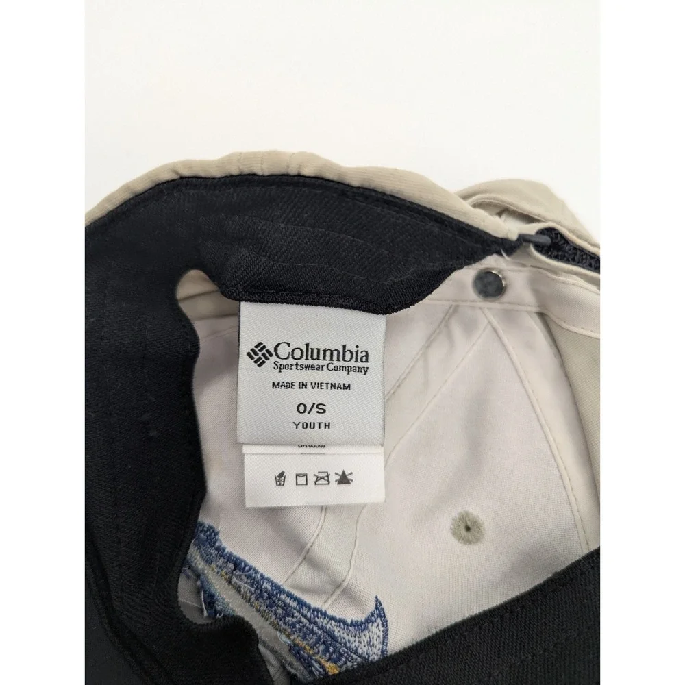 Columbia Youth Kids Marlin Sailfish UPF50 One Size Adjustable Khaki Baseball Hat - Picture 6 of 6